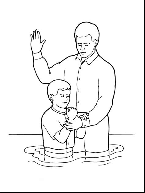 Plan a trip to the temple with your family when you turn 12. . Lds baptism coloring page